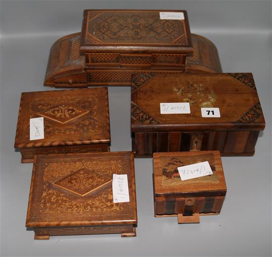 5 Sorrento music boxes